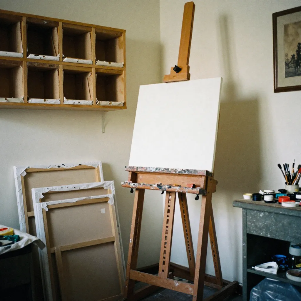 Organized workspace with optimal tool placement