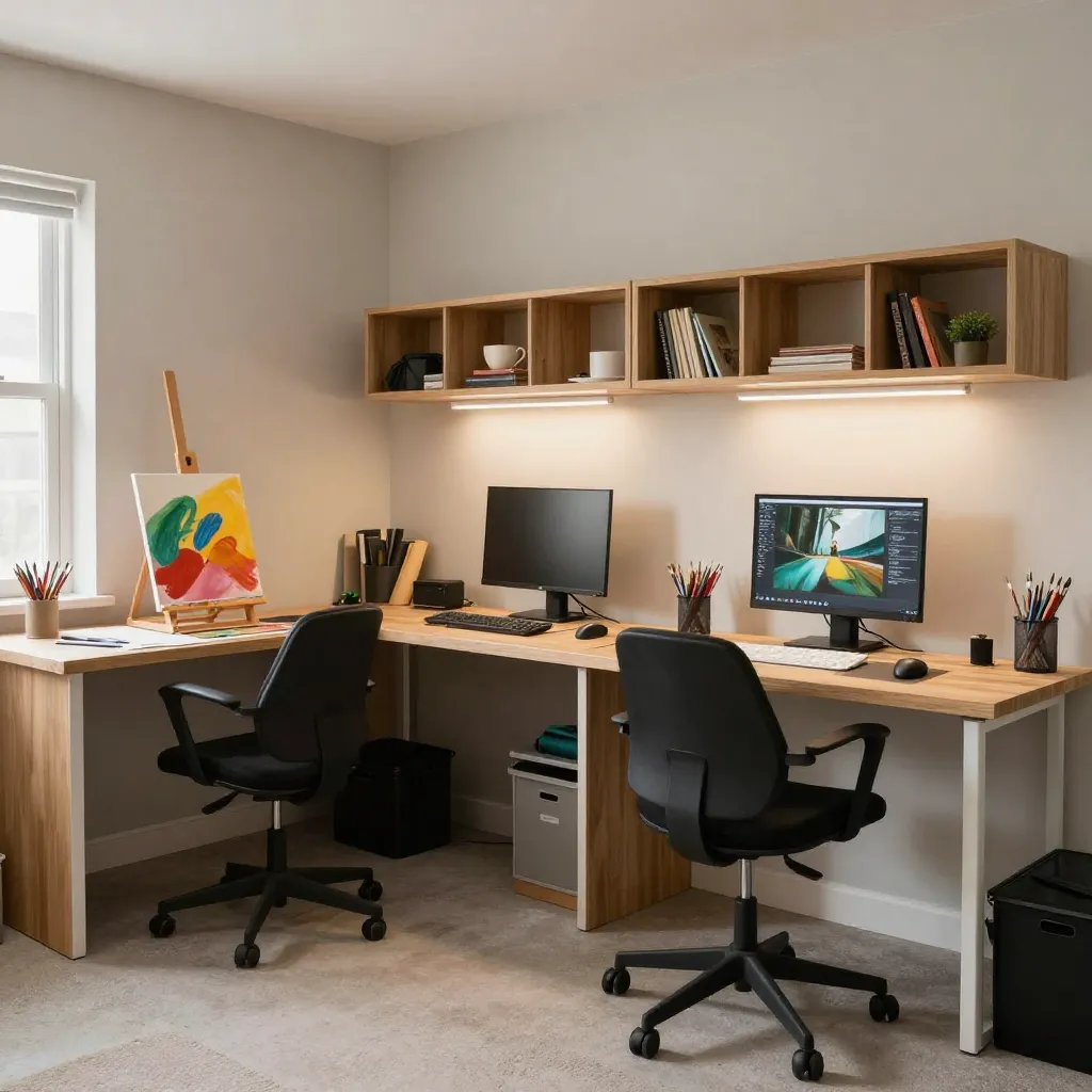 Acoustic treatment integrated into room design